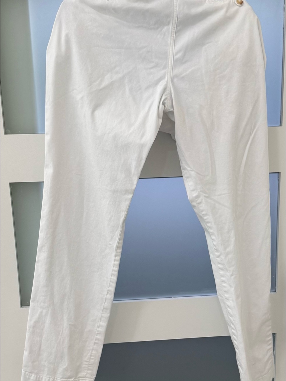 Ralph Lauren White Chino Pants - Straight Fit - Picture 6 of 6